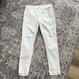 a.n.a High-Rise White Jeggings Size 8